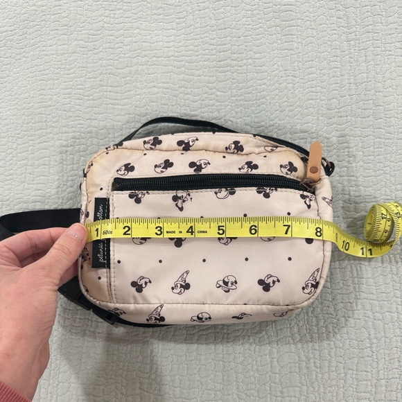 Petunia Pickle Bottom Cream and Black Fanny Pack/Crossbody Bag - Picture 7 of 8